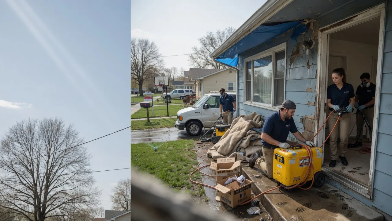 Basement Flood Cleanup in Stover, MO near me